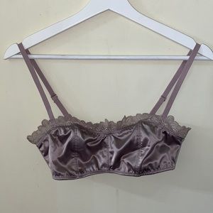 NWT Aerie Satin Bralette Size S